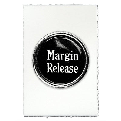 Typewriter key "Margin Release"
