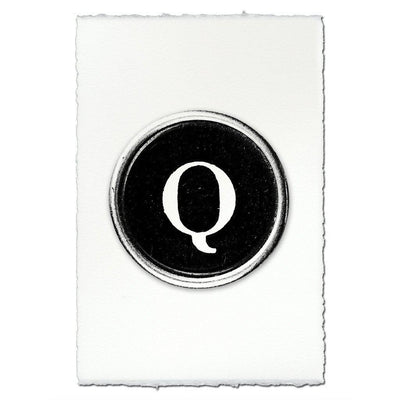 Typewriter Key "Q"