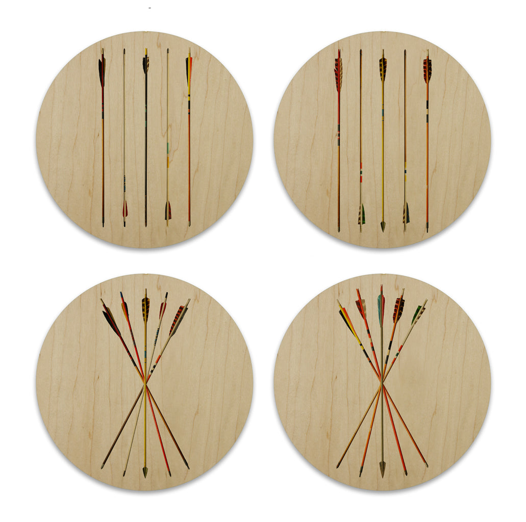 Wood Coasters (set of 4)