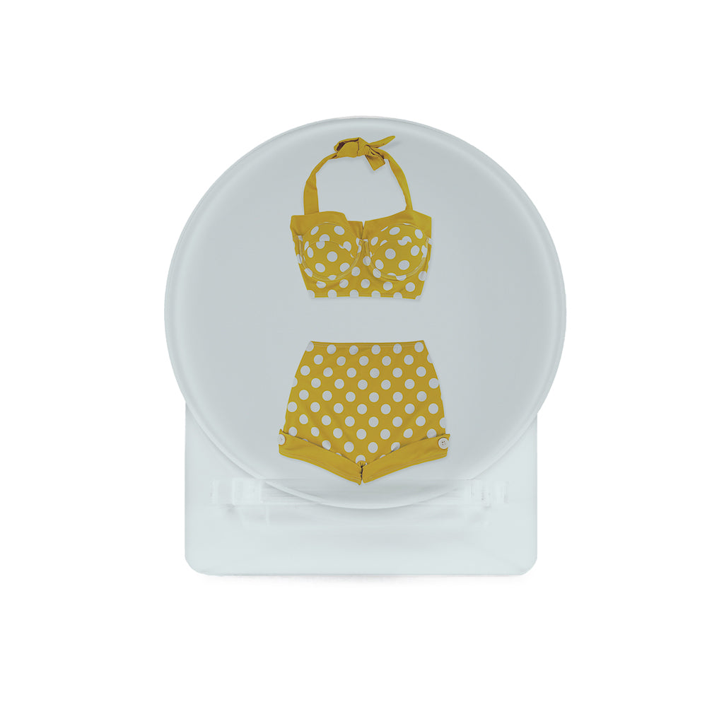 Glass Coasters (set of 4) - Bathing Suits
