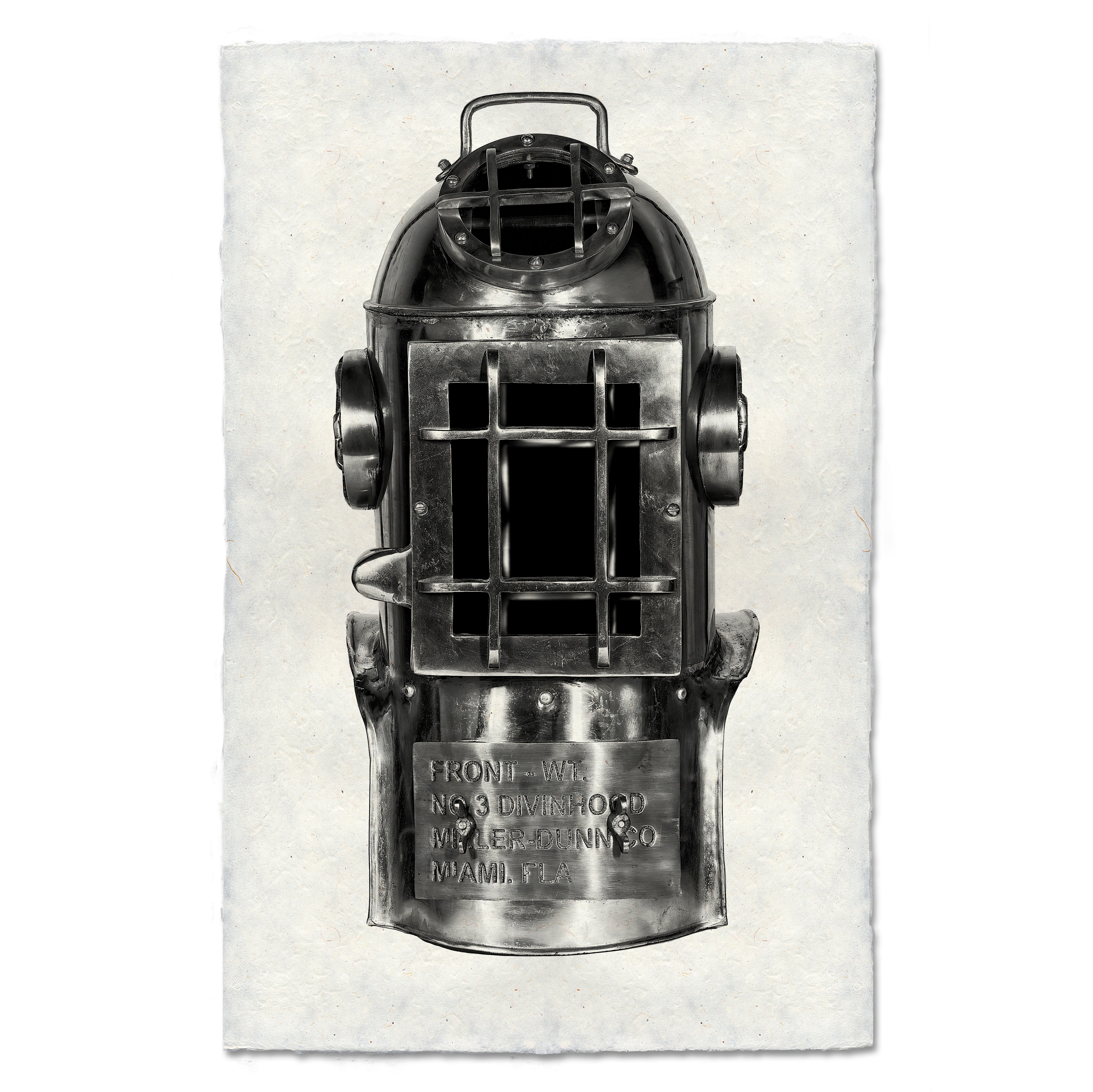 Diver Down #3 - Black and White