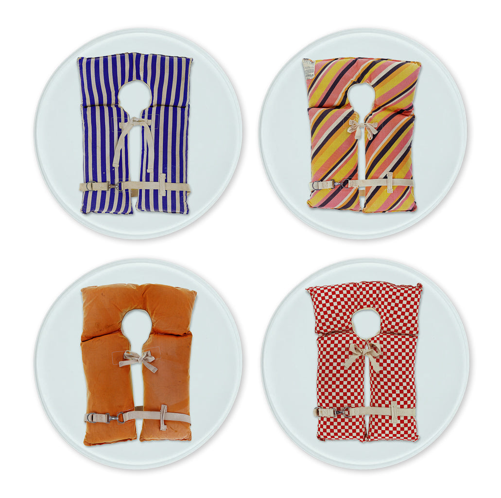 Glass Coasters (set of 4) - Life Vests
