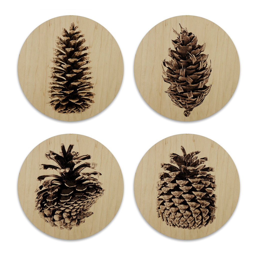 Wood Coasters (set of 4)