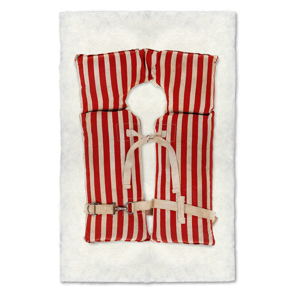 Red-Striped Life Vest