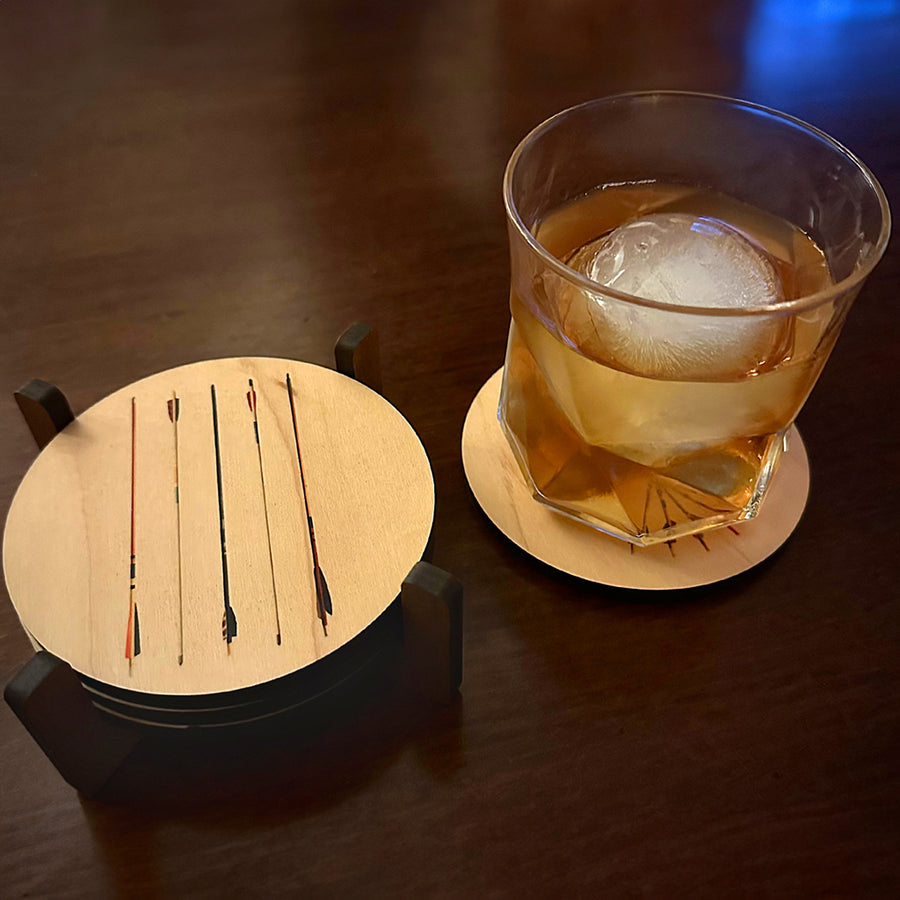 Wood Coasters (set of 4)