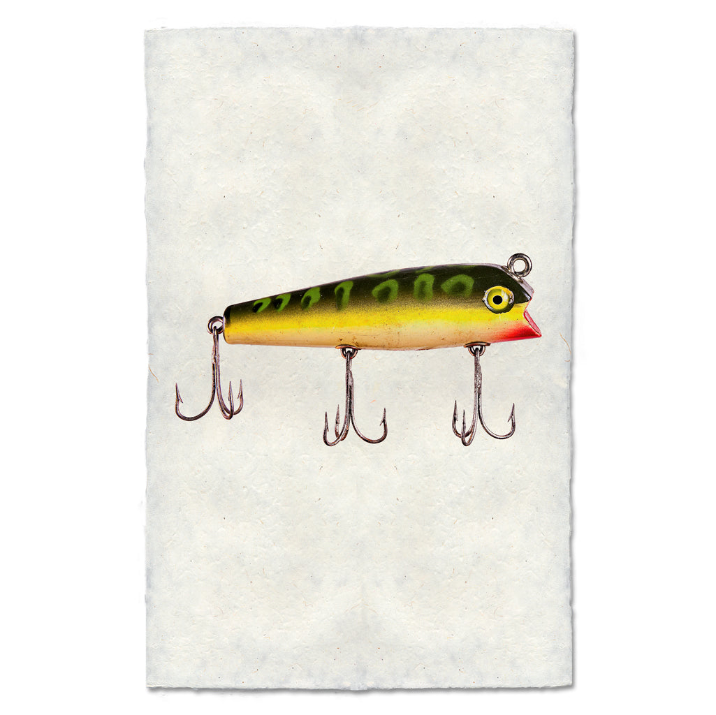 Shakespeare Jerkin' | Fishing Lure Wall Art