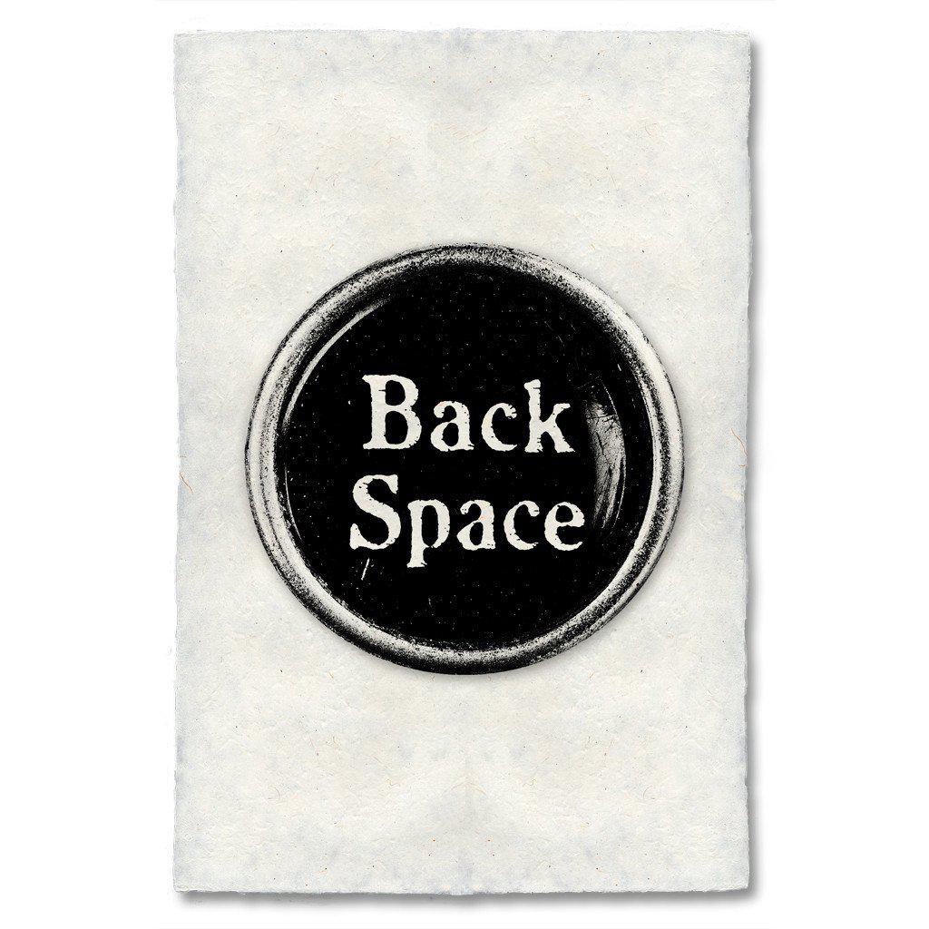 Typewriter Key "Back Space"