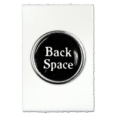Typewriter Key "Back Space"