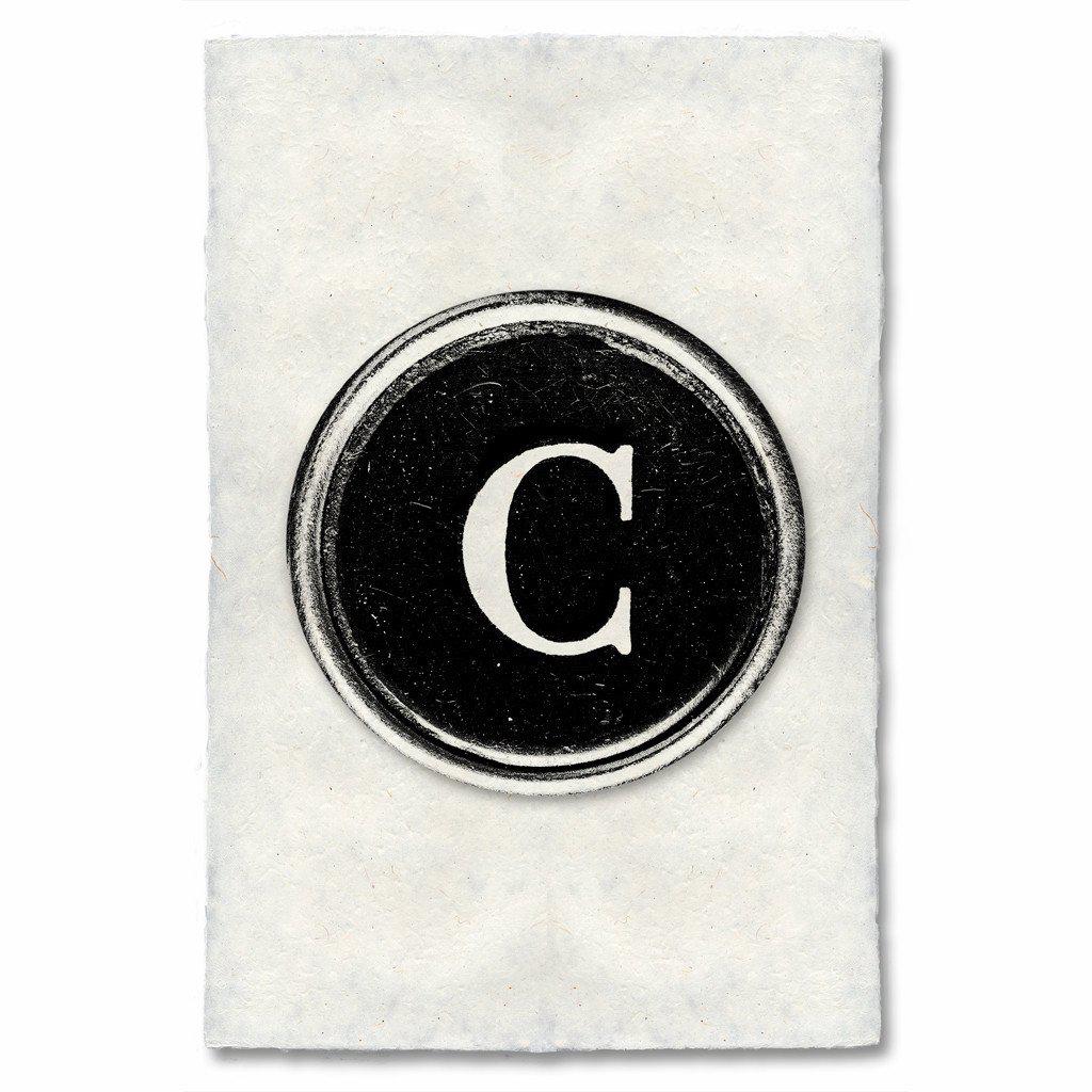 Typewriter Key "C"