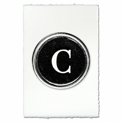 Typewriter Key "C"