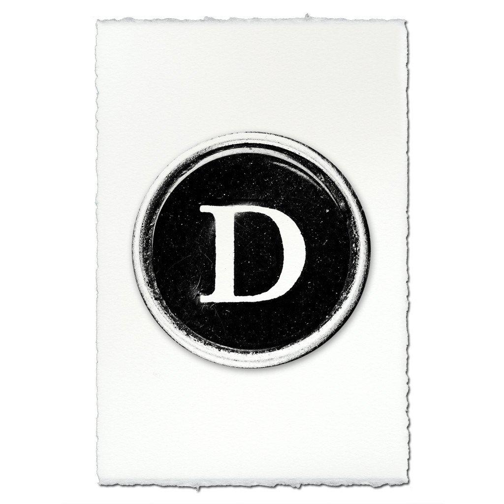 Typewriter Key "D"