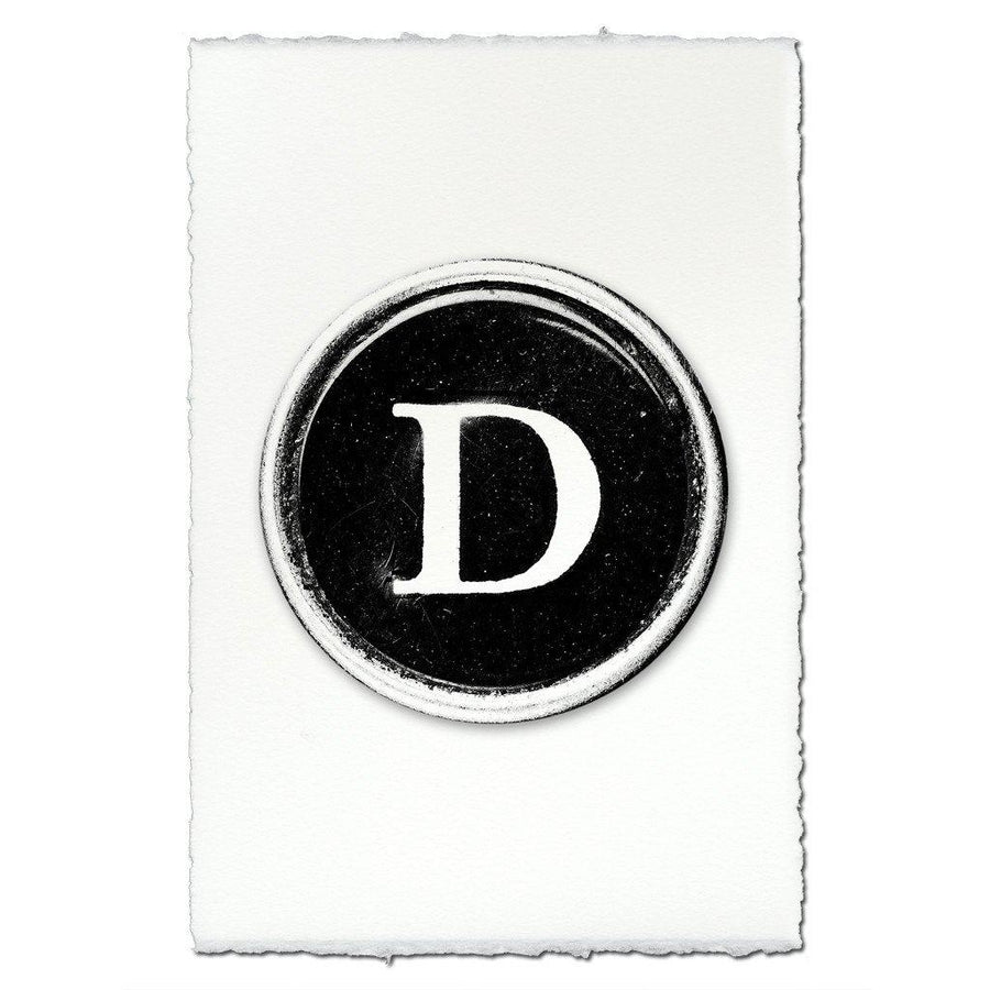 Typewriter Key "D"