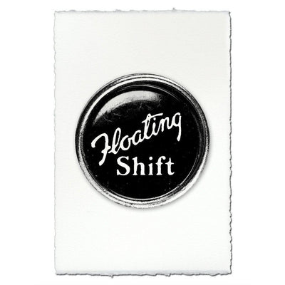 Typewriter Key "Floating Shift"
