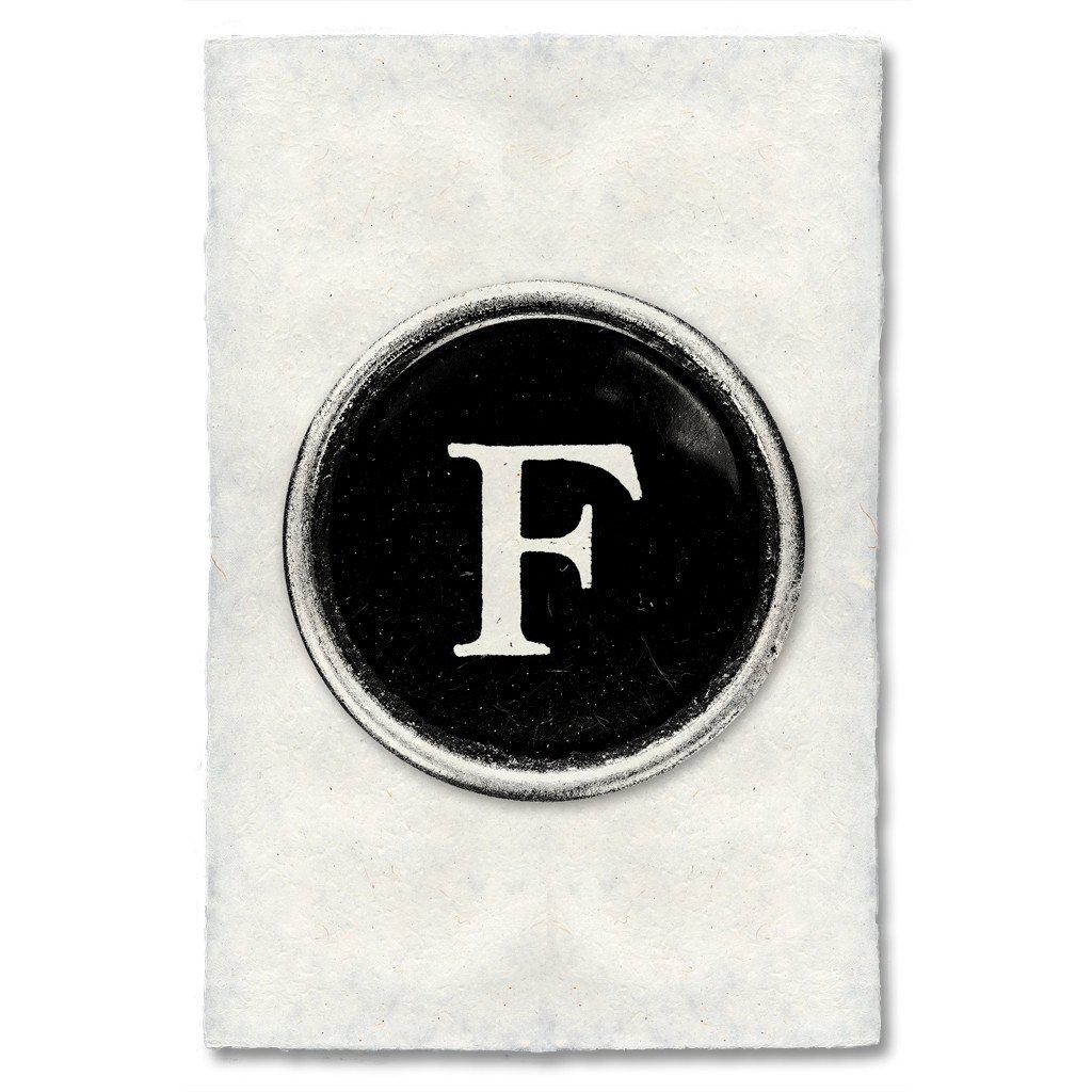 Typewriter Key "F"
