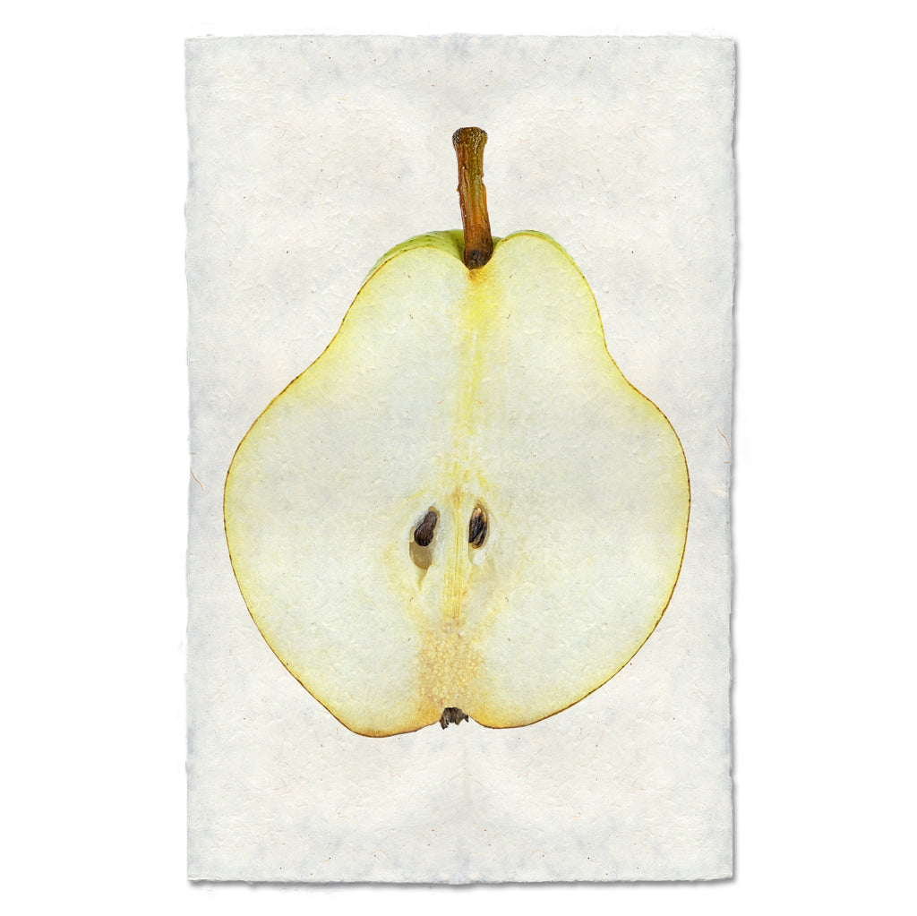 Green Pear Half
