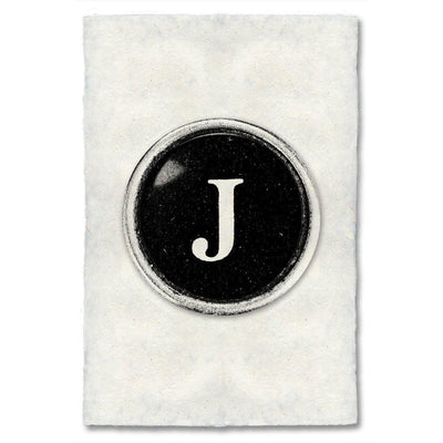 Typewriter Key "J"