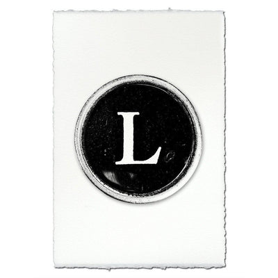 Typewriter Key "L"