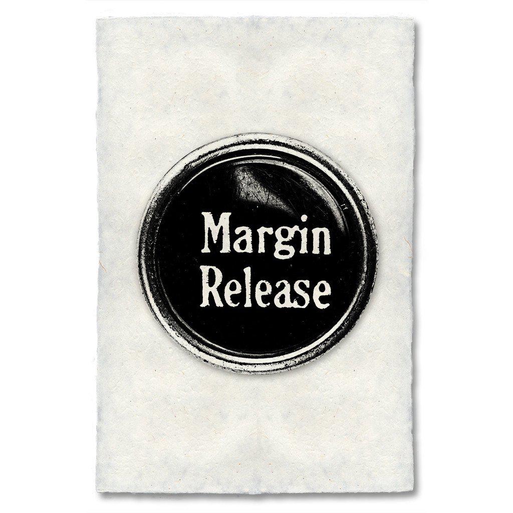 Typewriter key "Margin Release"