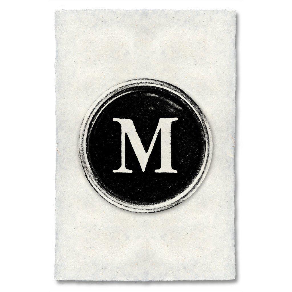 Typewriter Key "M"