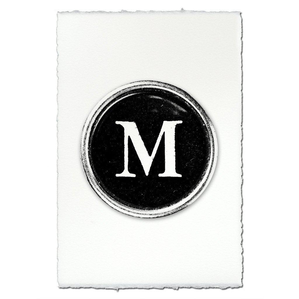 Typewriter Key "M"