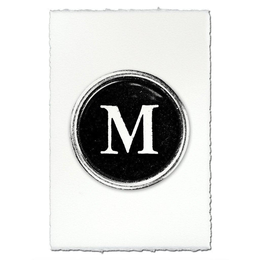 Typewriter Key "M"