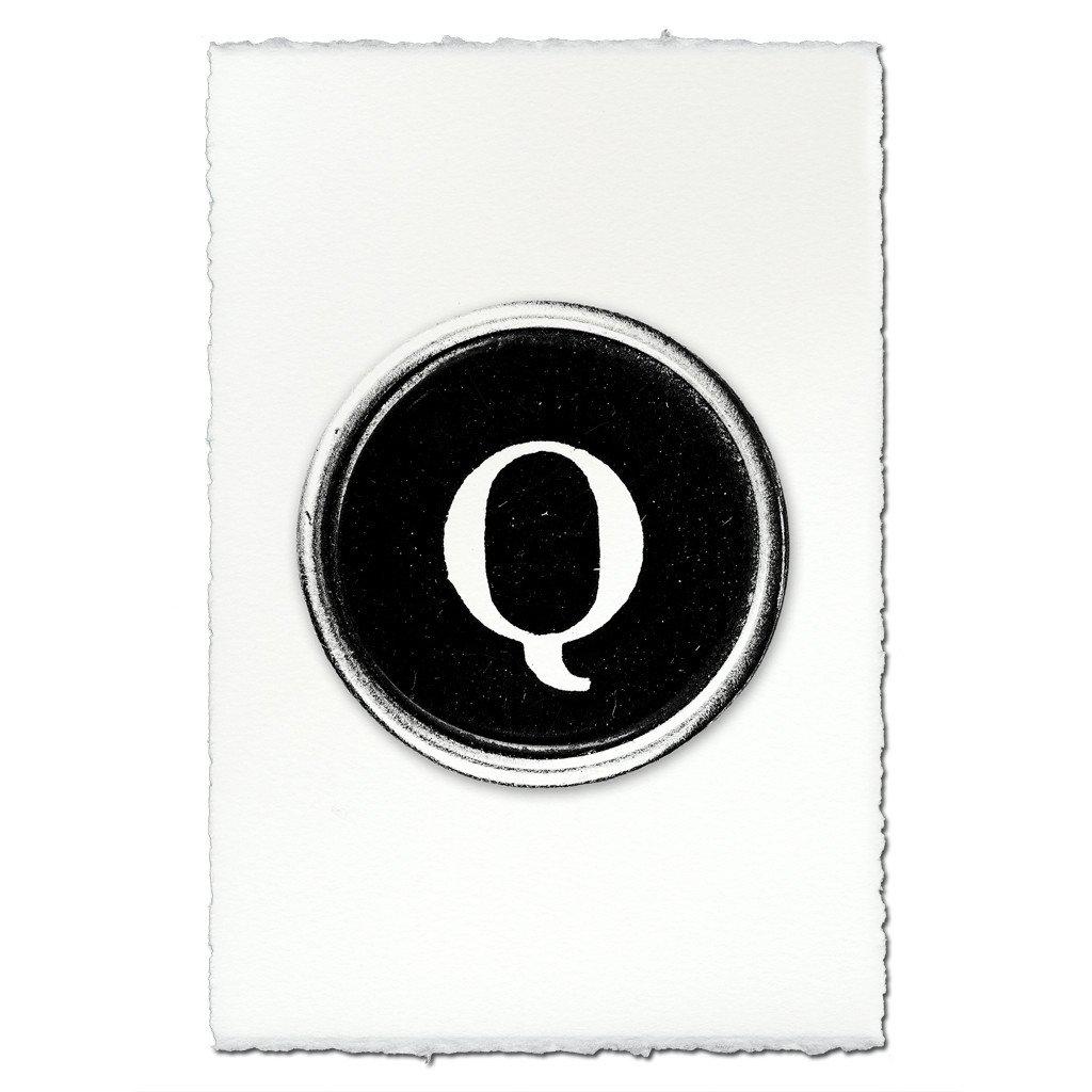 Typewriter Key "Q"