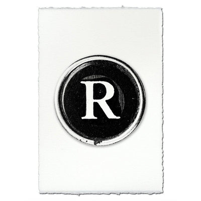 Typewriter Key "R"