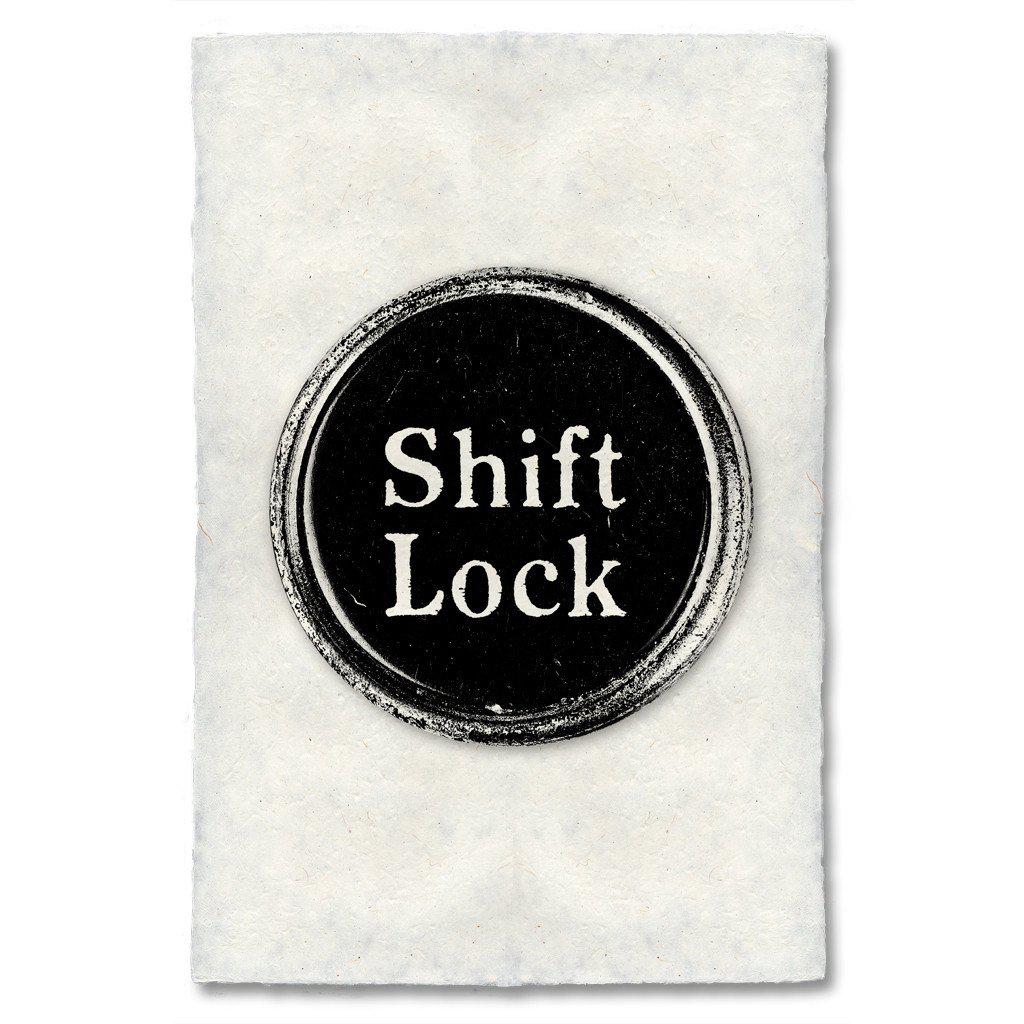 Typewriter key "Shift Lock"