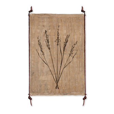 Frameless leather and steel hangers for Amate Perla & Amate Sierra papers