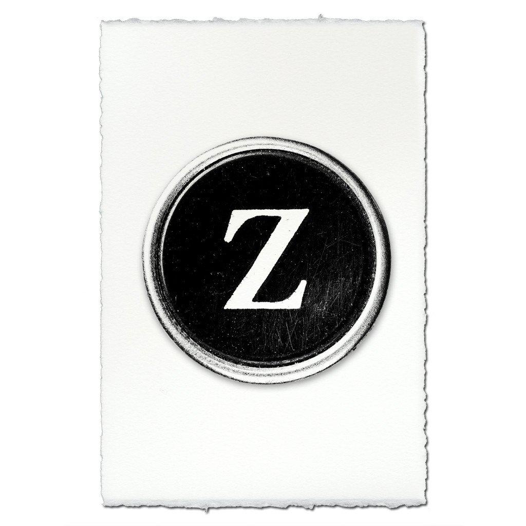 Typewriter Key "Z"