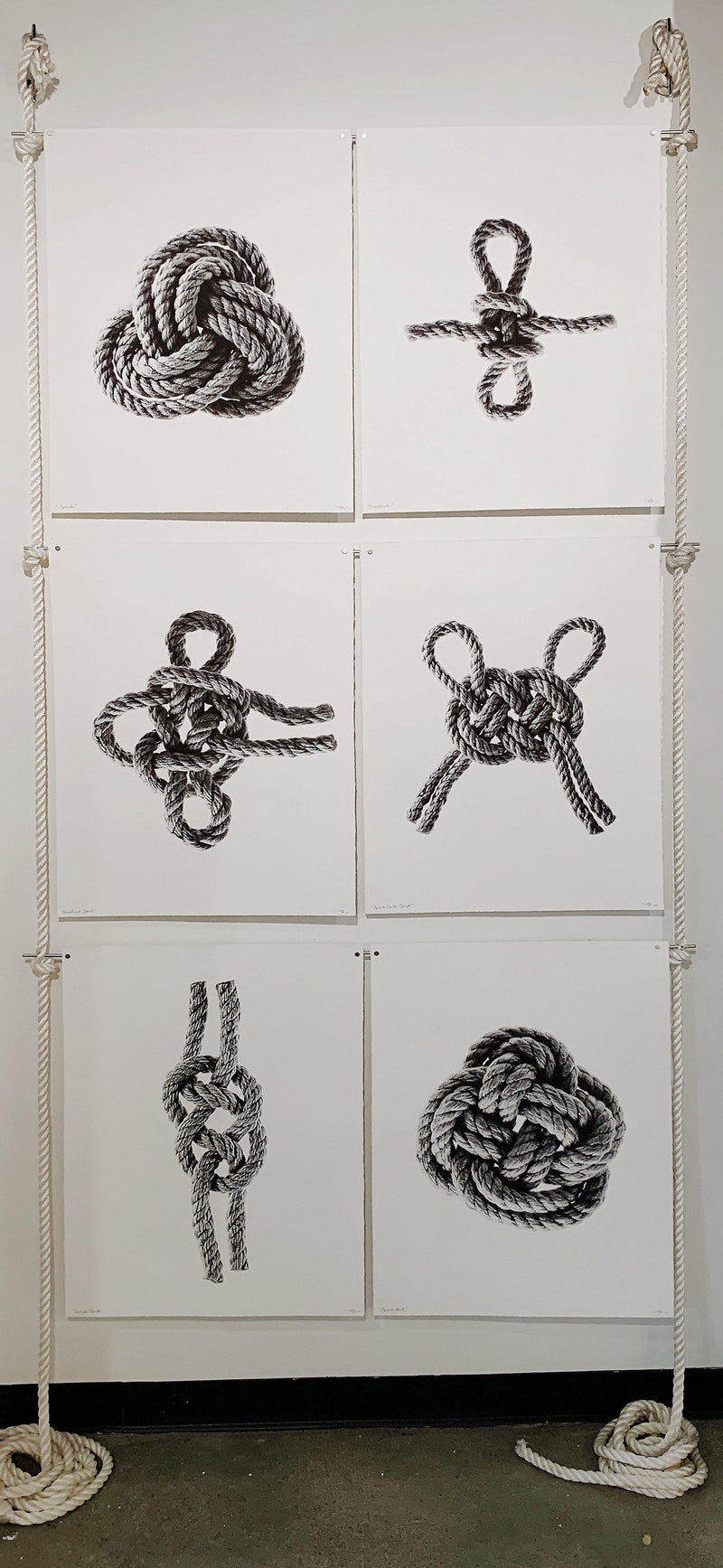 6 print rope and steel display - BARLOGA STUDIOS- fine photographs on ...