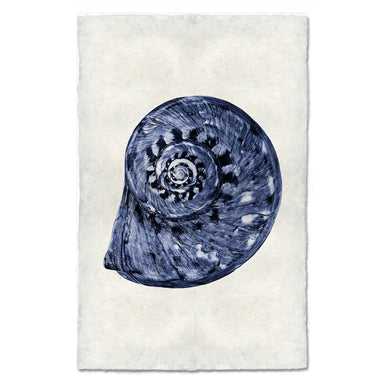Spiral coastal wall art print — fine art coastal photography on handmade paper, San Francisco